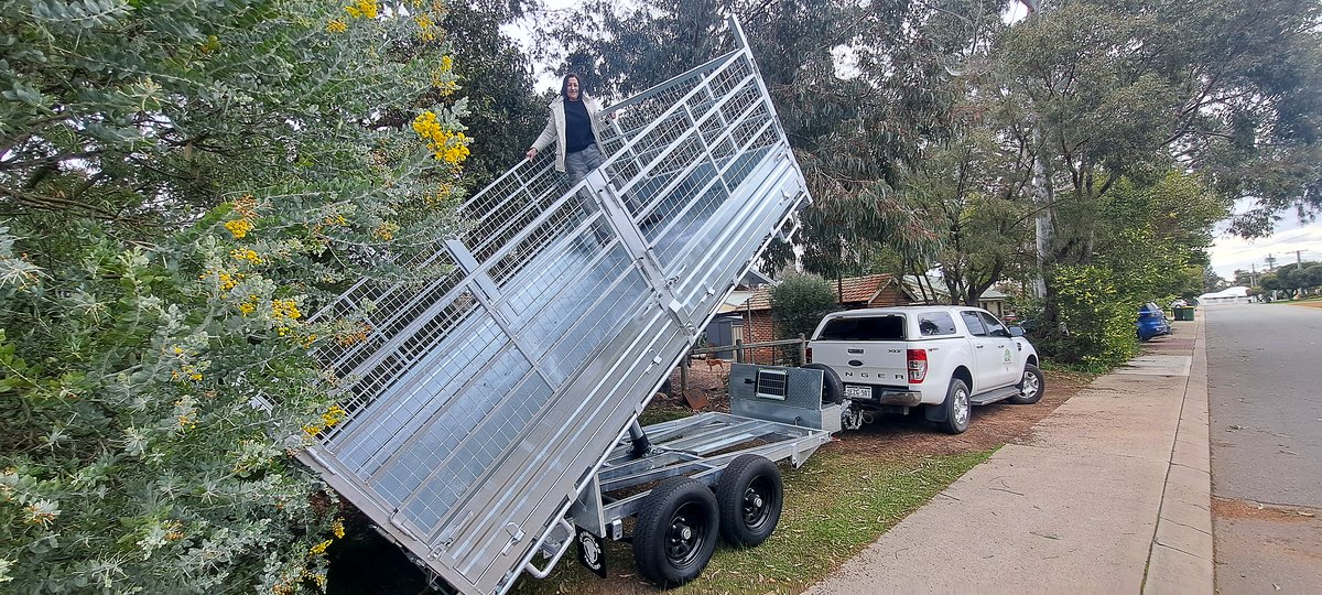 Additional waste-management equipment used on PGR clearance jobs